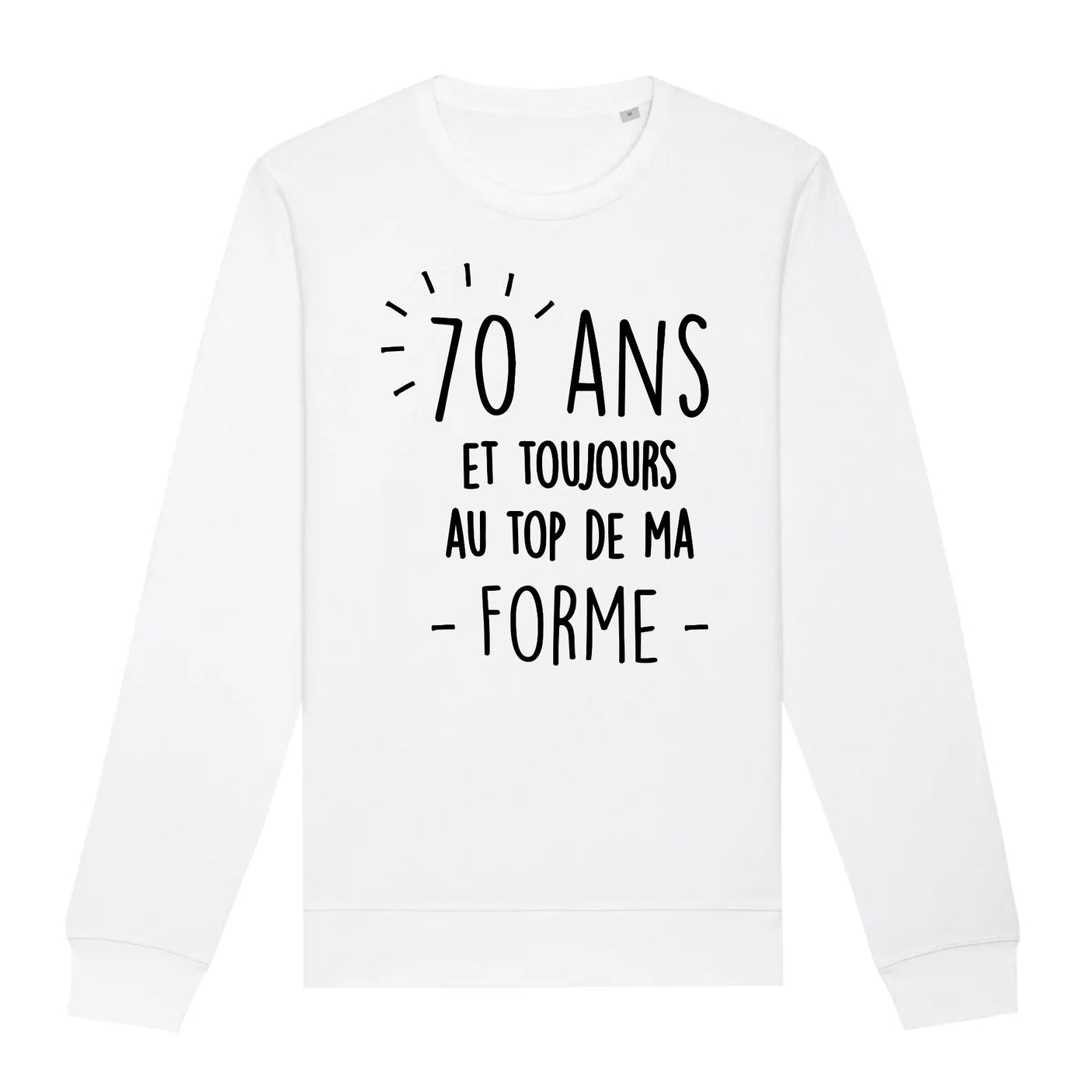 Sweat Adulte Anniversaire 70 ans 