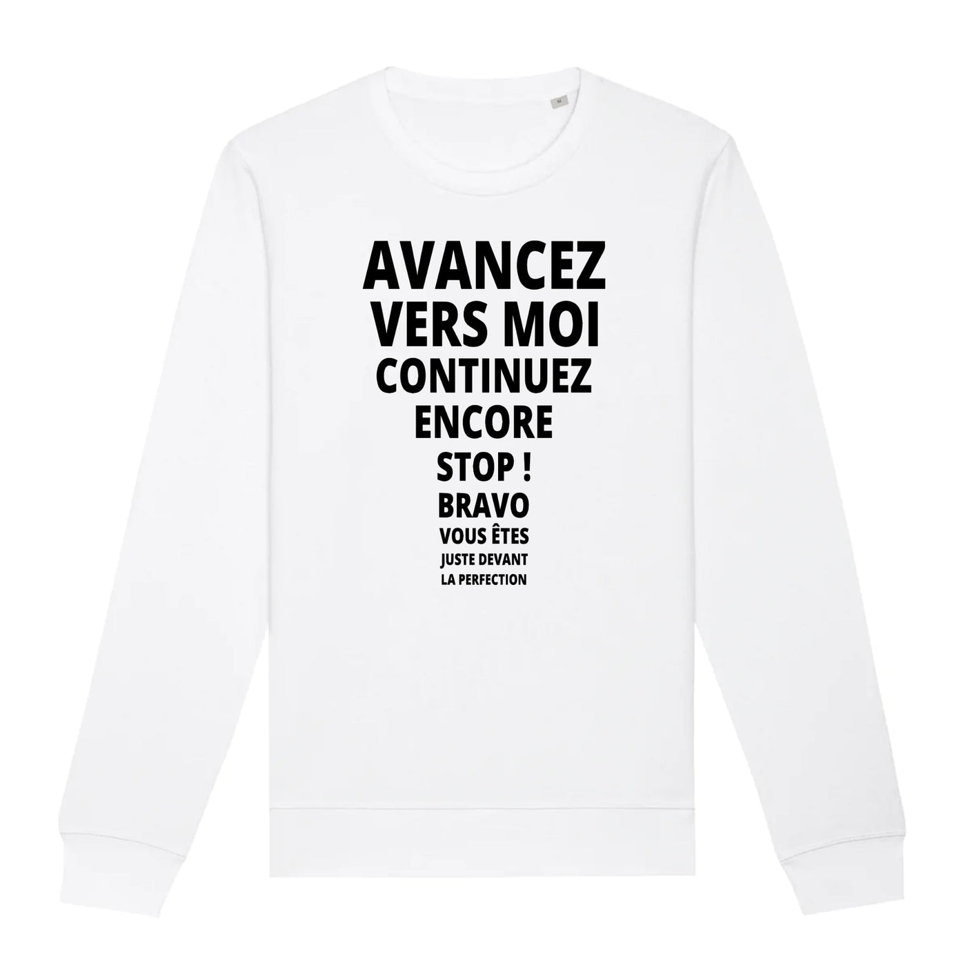 Sweat Adulte Avancez vers la perfection 