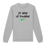 Sweat Adulte Ça gère la fougère 
