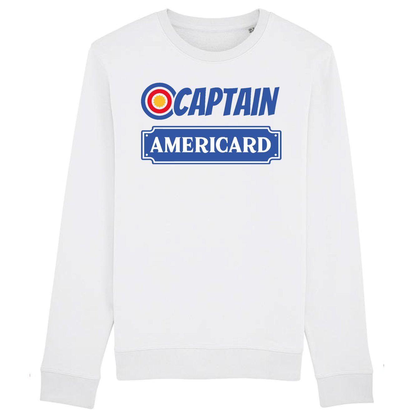 Sweat Adulte Captain Americard 