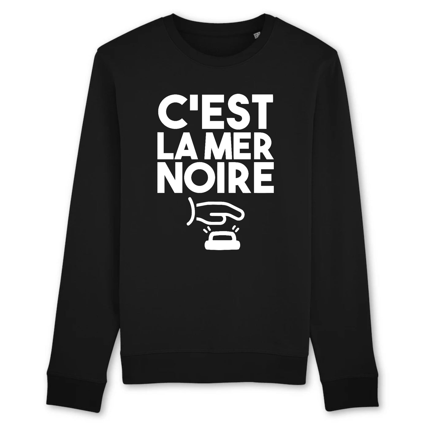 Sweat Adulte C'est la mer noire 