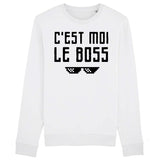 Sweat Adulte C'est moi le boss 