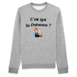 Sweat Adulte C'est qui la patronne 