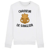 Sweat Adulte Chasseur de sanglier 