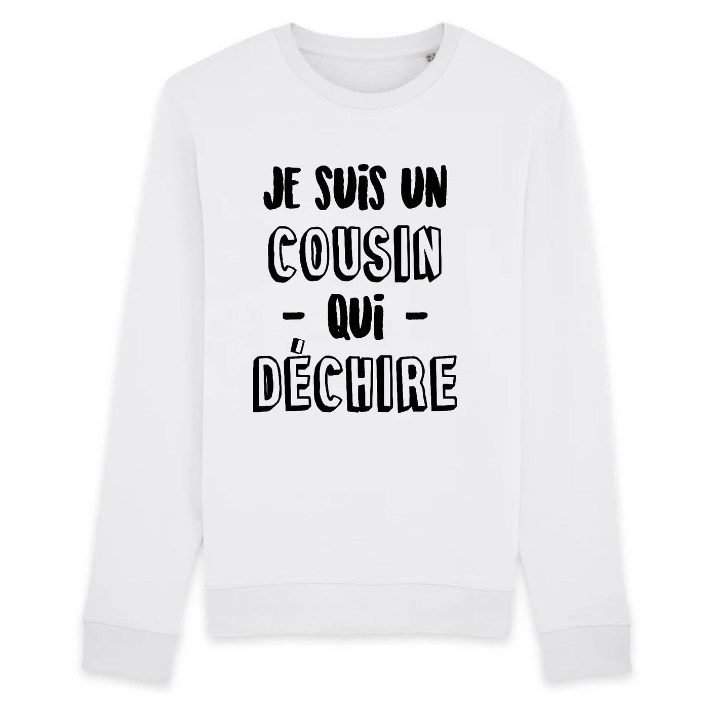 Sweat Adulte Cousin qui déchire 