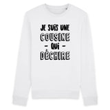 Sweat Adulte Cousine qui déchire 