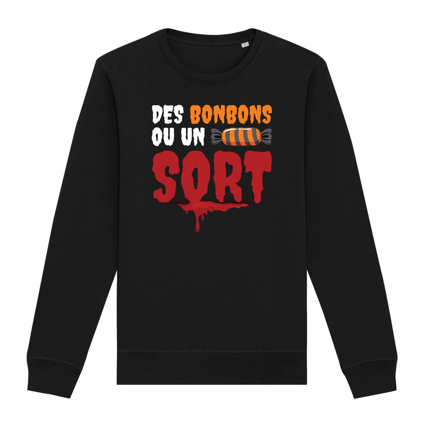 Sweat Adulte Des bonbons ou un sort 