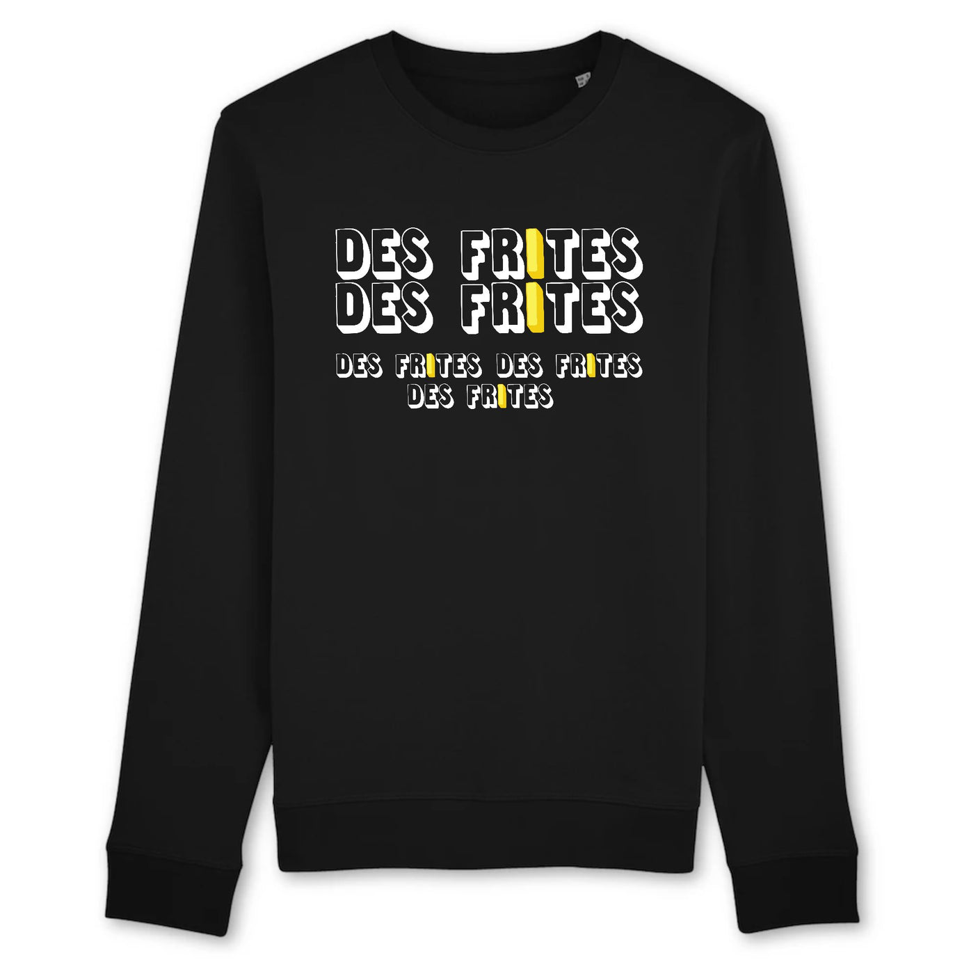 Sweat Adulte Des frites des frites 