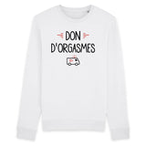 Sweat Adulte Don d'orgasmes 