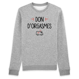 Sweat Adulte Don d'orgasmes 