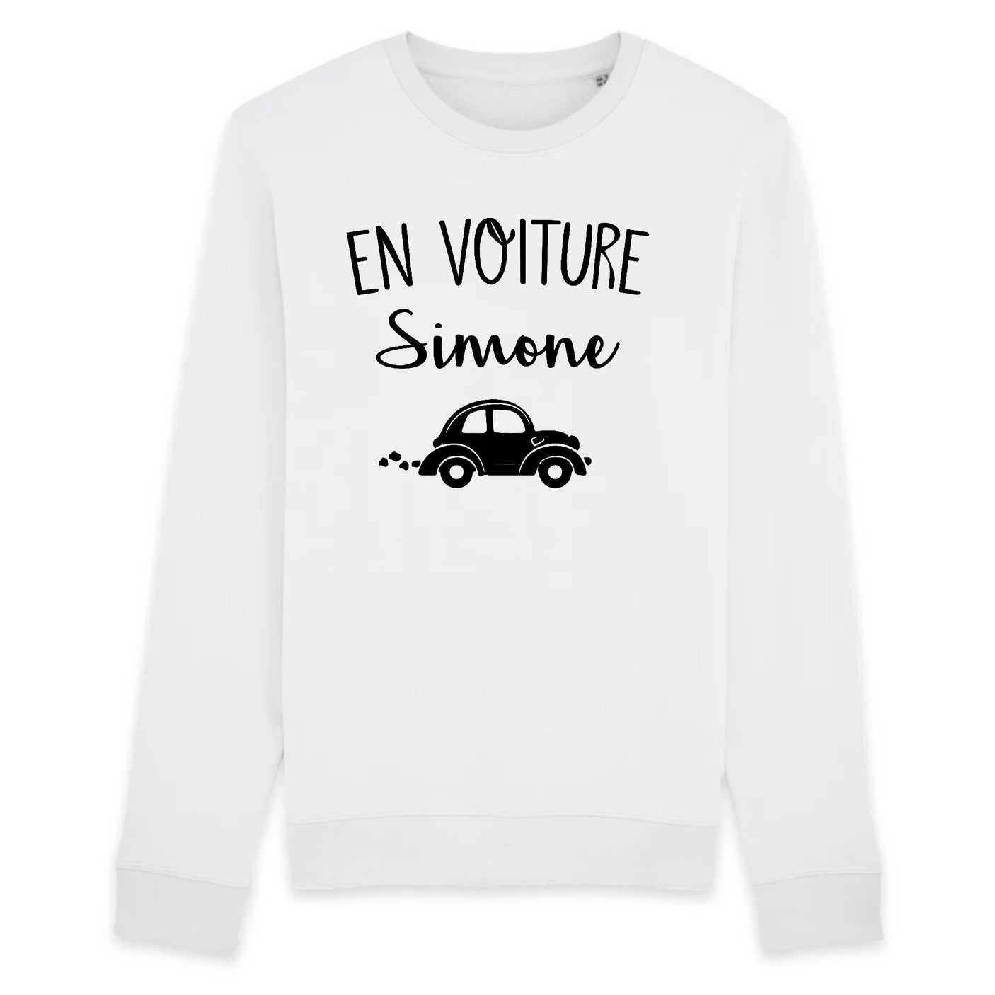 Sweat Adulte En voiture Simone 