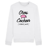 Sweat Adulte Gros cochon 