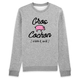 Sweat Adulte Gros cochon 