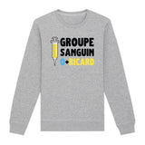 Sweat Adulte Groupe sanguin O + Ricard 