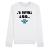 Sweat Adulte J'ai survécu à 2020 