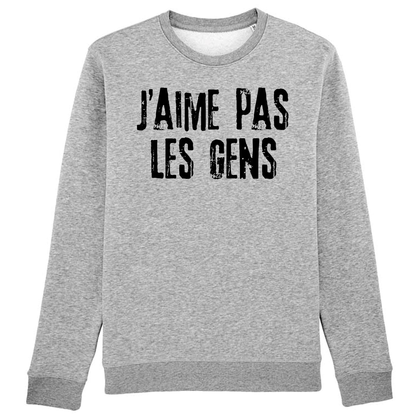 Sweat Adulte J'aime pas les gens 