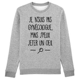 Sweat Adulte Je ne suis pas gynécologue 