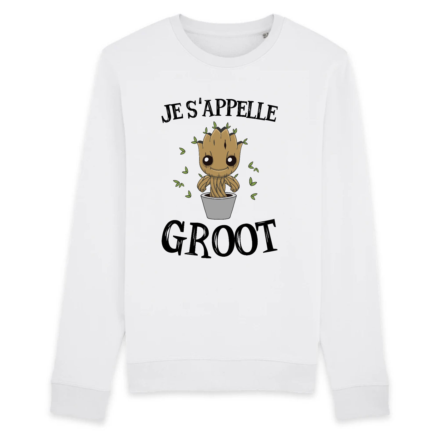 Sweat Adulte Je s'appelle Groot 