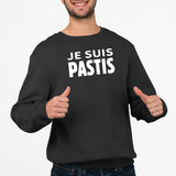 Sweat Adulte Je suis Pastis Noir