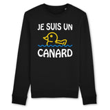 Sweat Adulte Je suis un canard 