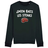 Sweat Adulte J'm'en bats les steaks 