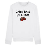 Sweat Adulte J'm'en bats les steaks 