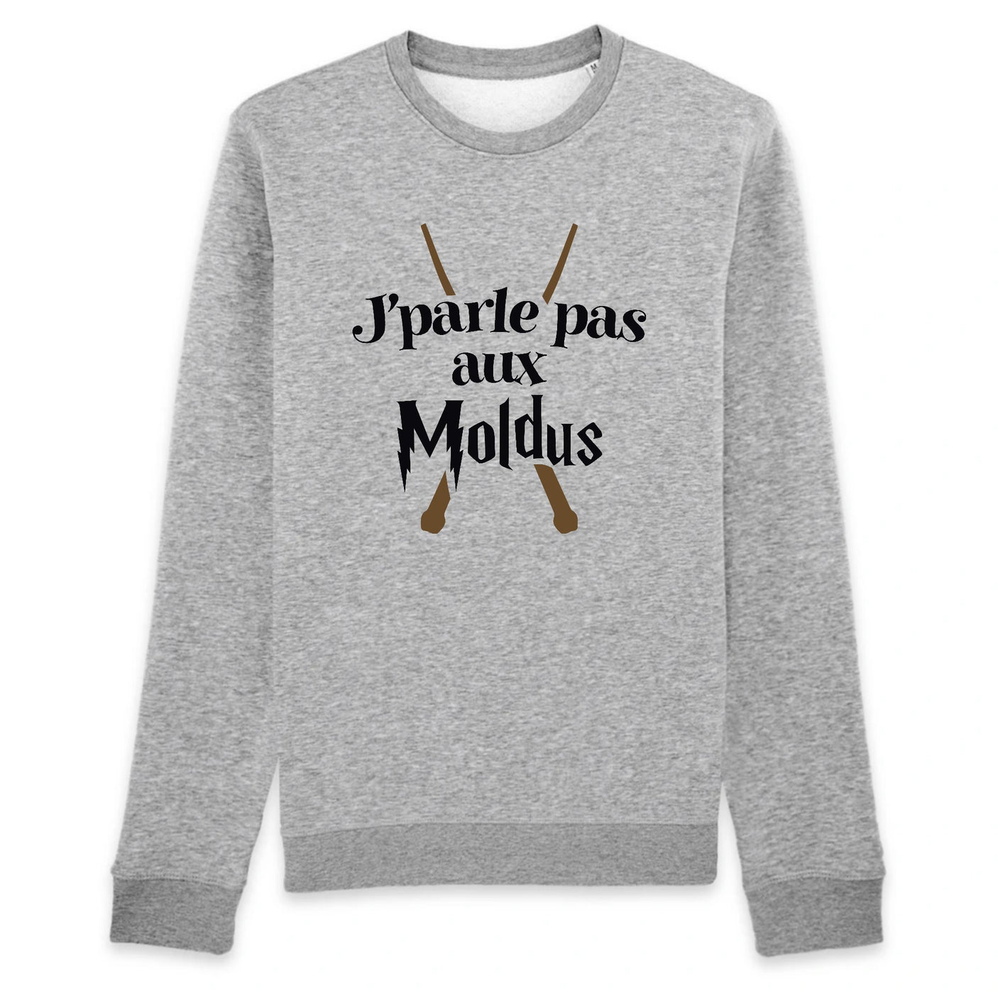 Sweat Adulte J'parle pas aux Moldus 