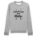 Sweat Adulte J'parle pas aux Moldus 