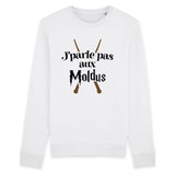 Sweat Adulte J'parle pas aux Moldus 