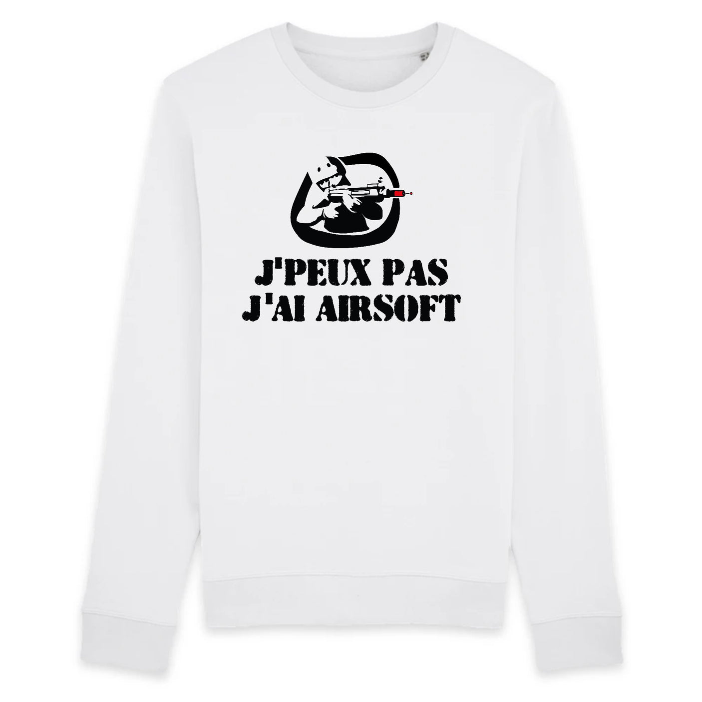 Sweat Adulte J'peux pas j'ai airsoft 