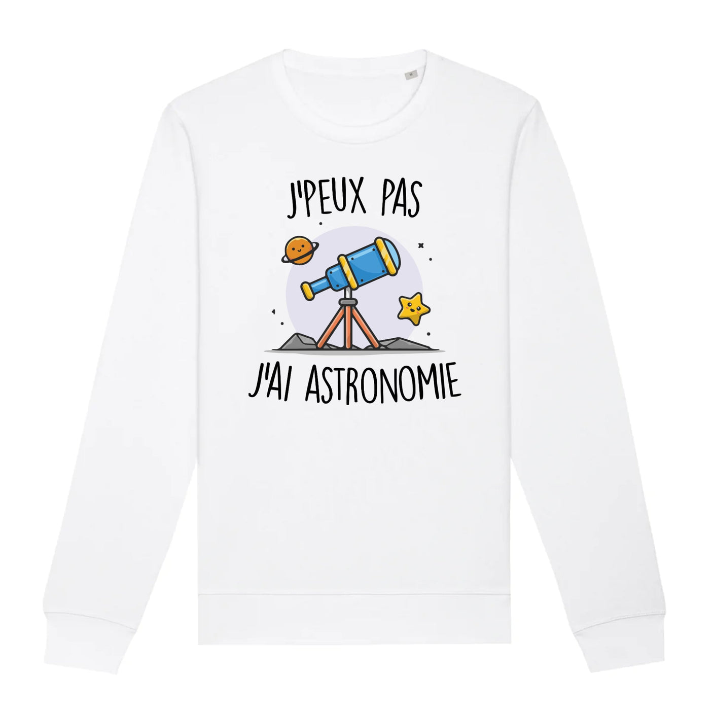 Sweat Adulte J'peux pas j'ai astronomie 