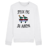 Sweat Adulte J'peux pas j'ai aviron 