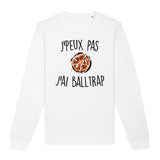 Sweat Adulte J'peux pas j'ai ball-trap 