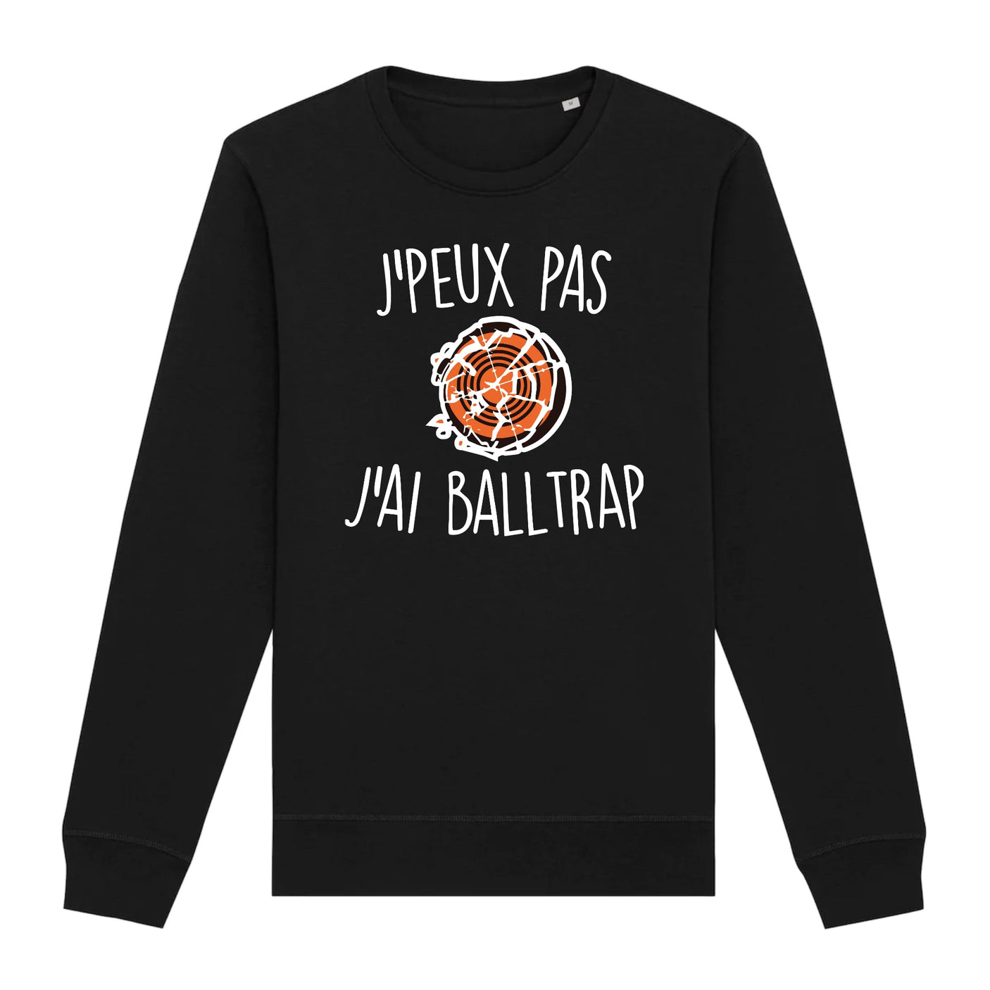 Sweat Adulte J'peux pas j'ai ball-trap 