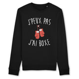 Sweat Adulte J'peux pas j'ai boxe 