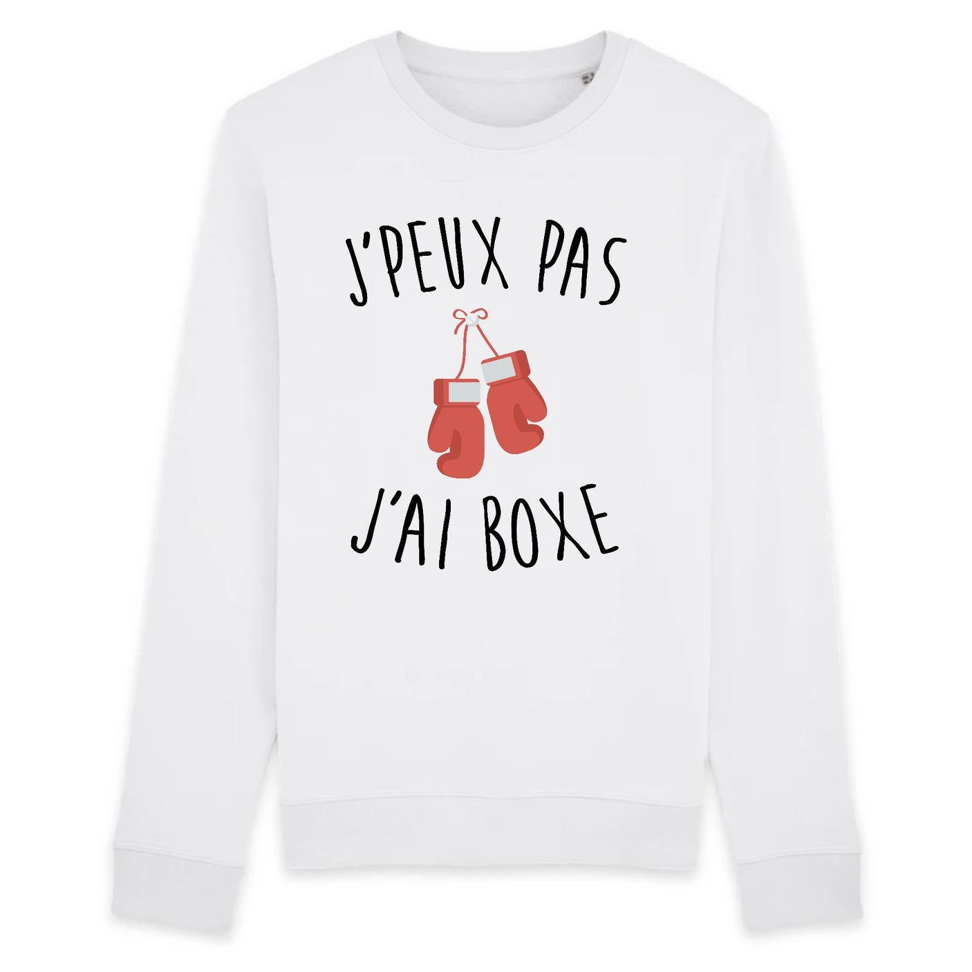 Sweat Adulte J'peux pas j'ai boxe 