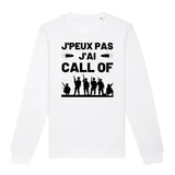 Sweat Adulte J'peux pas j'ai call of 