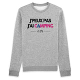 Sweat Adulte J'peux pas j'ai camping 