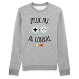 Sweat Adulte J'peux pas j'ai console 