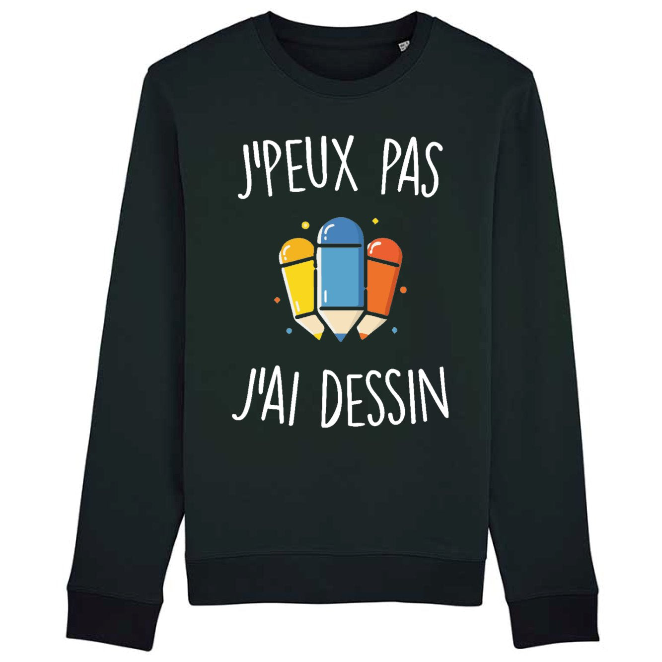 Sweat Adulte J'peux pas j'ai dessin 