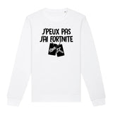 Sweat Adulte J'peux pas j'ai Fortnite 