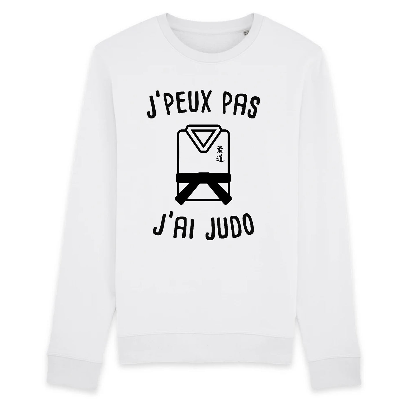 Sweat Adulte J'peux pas j'ai judo 