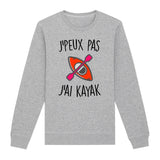 Sweat Adulte J'peux pas j'ai kayak 