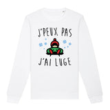 Sweat Adulte J'peux pas j'ai luge 