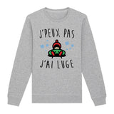 Sweat Adulte J'peux pas j'ai luge 