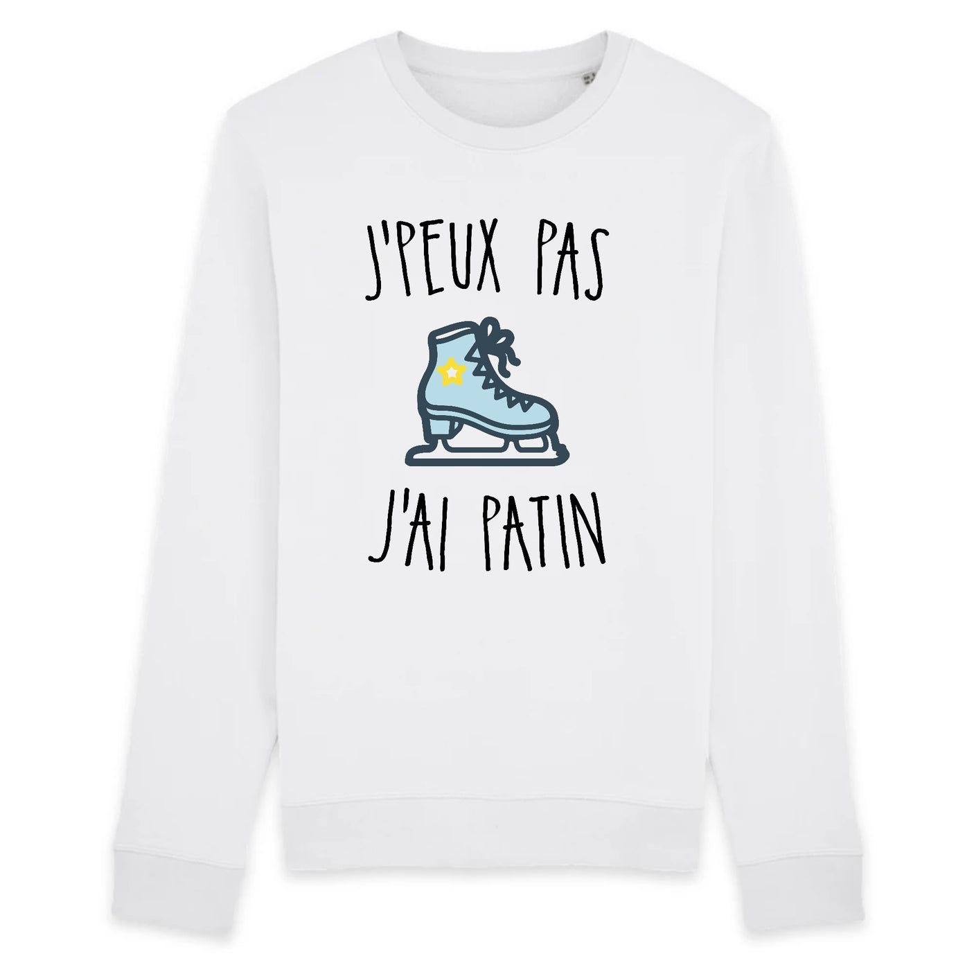 Sweat Adulte J'peux pas j'ai patin 