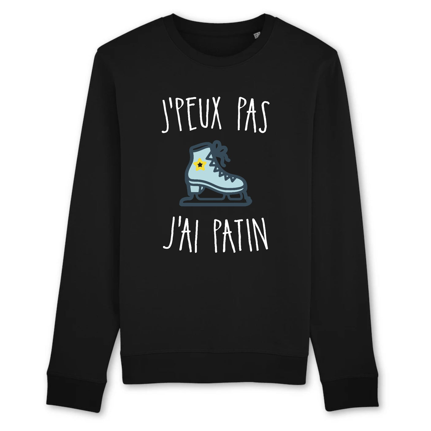 Sweat Adulte J'peux pas j'ai patin 