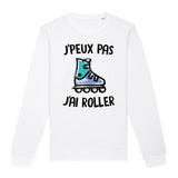 Sweat Adulte J'peux pas j'ai roller 