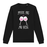 Sweat Adulte J'peux pas j'ai rosé 