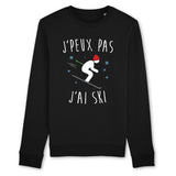 Sweat Adulte J'peux pas j'ai ski 